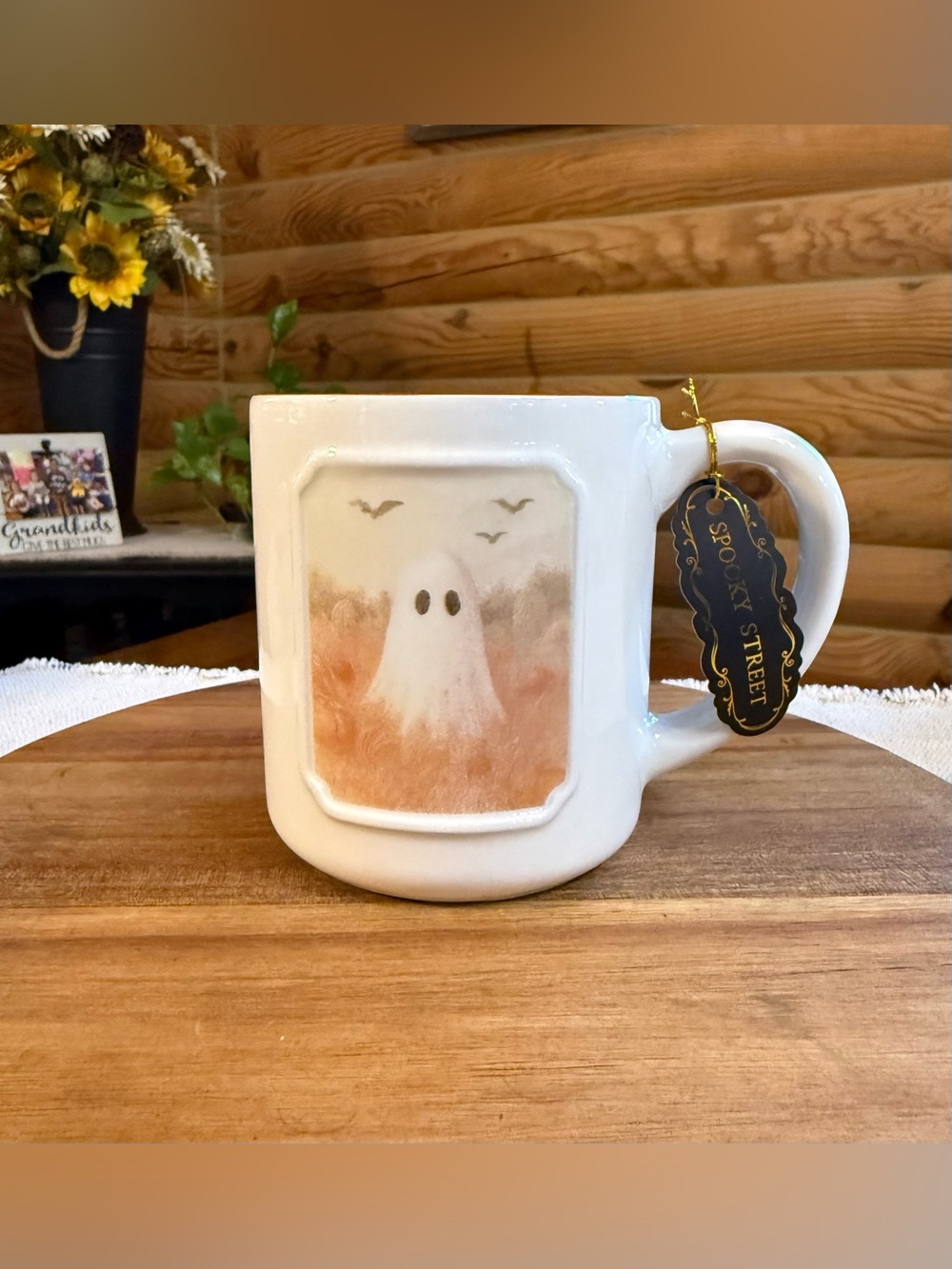 Spooky Street GHOST Halloween Coffee Mug